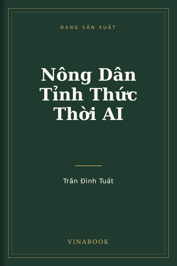 Bìa sách Nông Dân Tỉnh Thức Thời AI